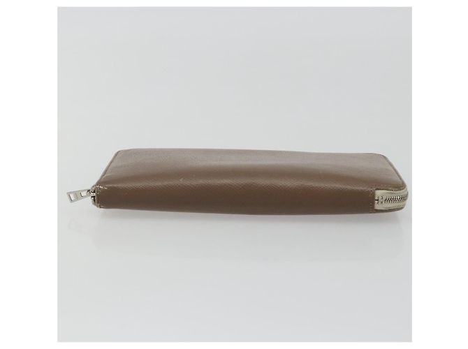 Hermès HERMES Azap Classic Long Wallet Pelle Marrone Auth bs35755 - vista 7