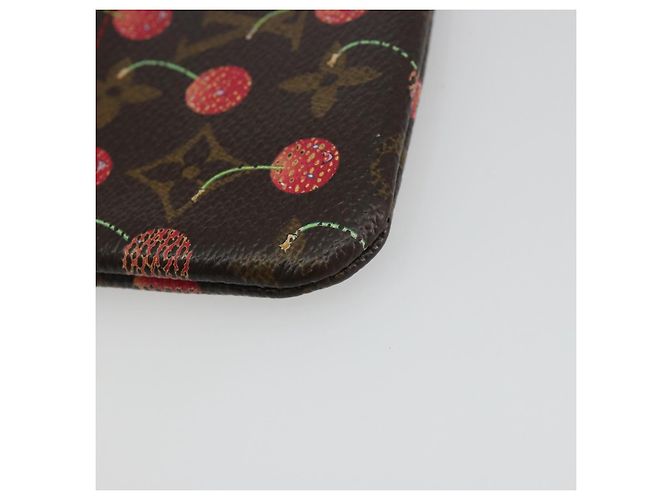 LOUIS VUITTON Monogram Cherry Pochette Cles Coin Purse M95042 LV Auth bs35761 Monograma - vista 16