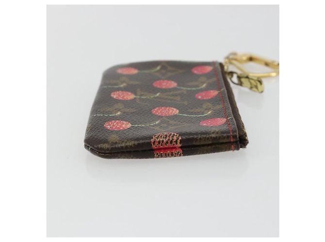 LOUIS VUITTON Monogram Cherry Pochette Cles Coin Purse M95042 LV Auth bs35761 Monograma - vista 3