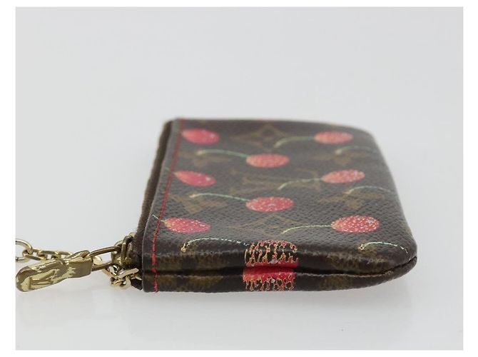 LOUIS VUITTON Monogram Cherry Pochette Cles Coin Purse M95042 LV Auth bs35761 Monograma - vista 4