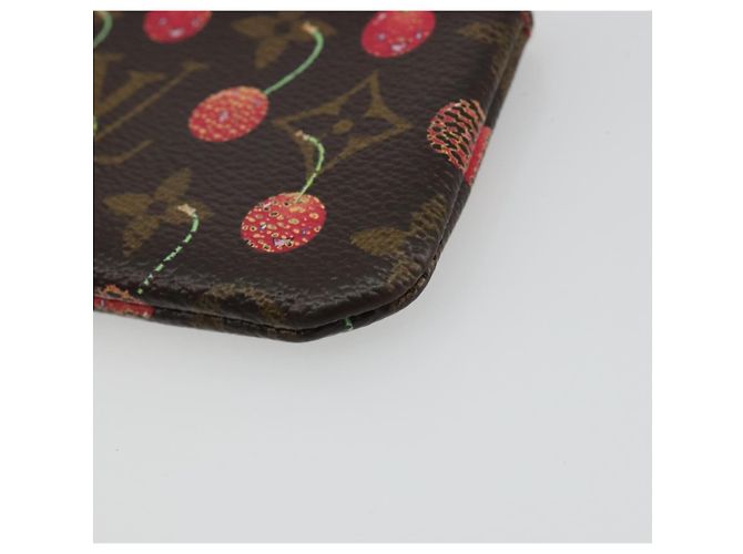 LOUIS VUITTON Monogram Cherry Pochette Cles Coin Purse M95042 LV Auth bs35761 Monograma - vista 7