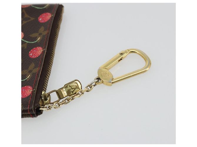 LOUIS VUITTON Monogram Cherry Pochette Cles Coin Purse M95042 LV Auth bs35761 Monograma - vista 8