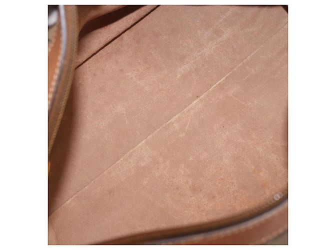 Borsa Boston GUCCI GG Canvas Beige Oro Autentica ka5051 D'oro - vista 10