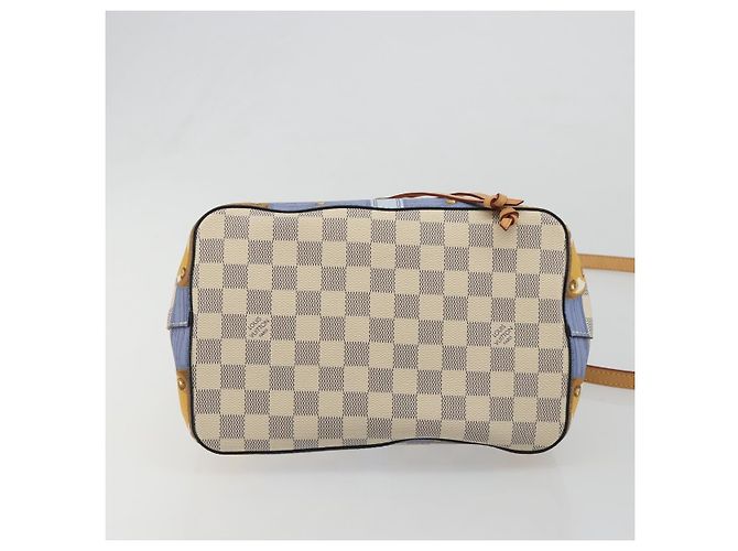 Néonoé LOUIS VUITTON Damier Azur Summer Trunk Neo Noe Bag N41066 LV Auth 189720SM - vista 5