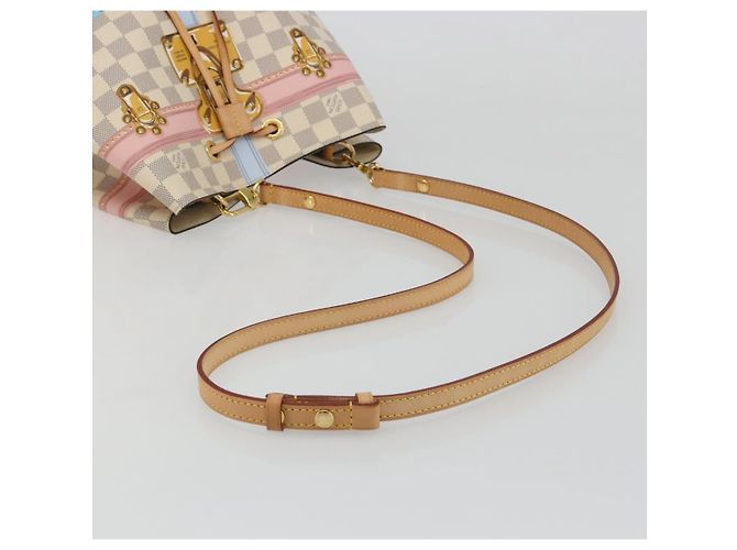 Néonoé LOUIS VUITTON Damier Azur Summer Trunk Neo Noe Bag N41066 LV Auth 189720SM - vista 7