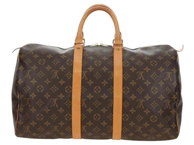 LOUIS VUITTON Monogram Keepall 45 Boston Bag M41428 LV Auth 189735V Monogramma - vista 2