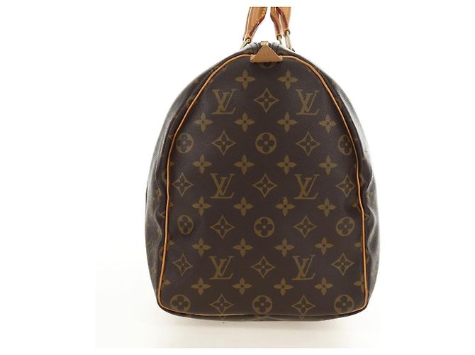 LOUIS VUITTON Monogram Keepall 45 Boston Bag M41428 LV Auth 189735V Monogramma - vista 4