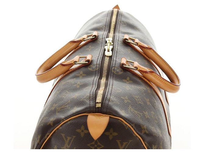LOUIS VUITTON Monogram Keepall 45 Boston Bag M41428 LV Auth 189735V Monogramma - vista 7