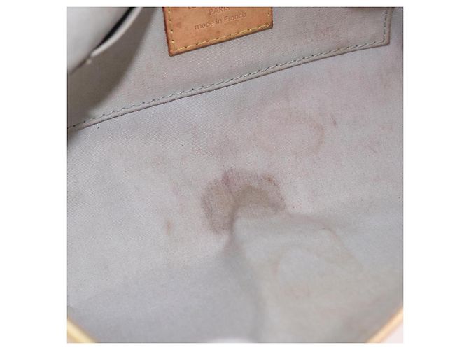 LOUIS VUITTON Monogram Vernis Malibu Street Bag Perle M91507 LV Auth BA13734 - vista 11