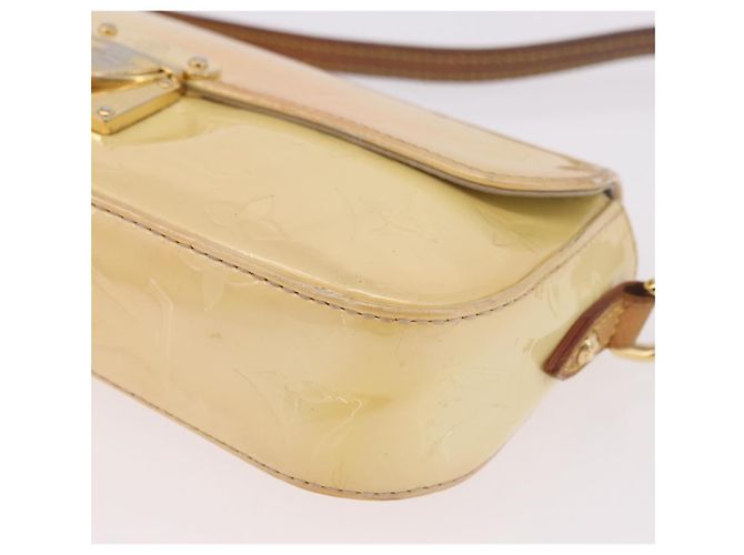 LOUIS VUITTON Monogram Vernis Malibu Street Bag Perle M91507 LV Auth BA13734 - vista 16