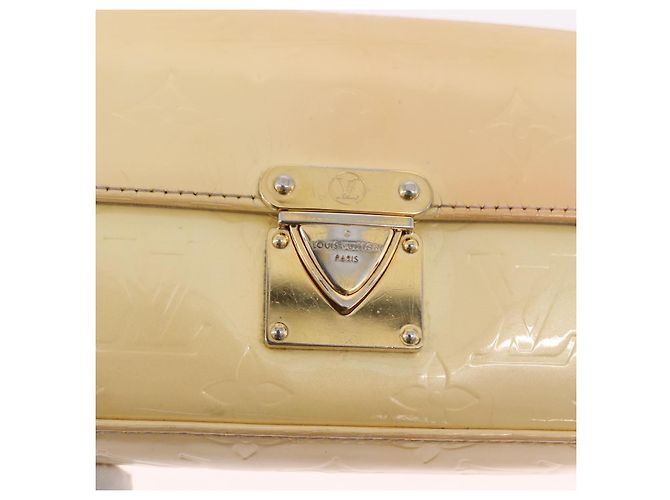LOUIS VUITTON Monogram Vernis Malibu Street Bag Perle M91507 LV Auth BA13734 - vista 19