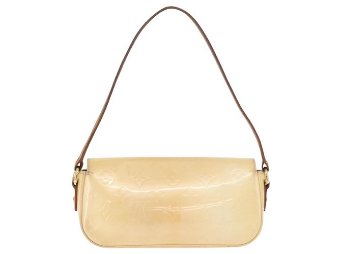 LOUIS VUITTON Monogram Vernis Malibu Street Bag Perle M91507 LV Auth BA13734 - vista 2
