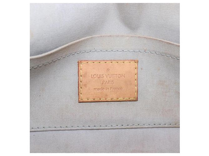 LOUIS VUITTON Monogram Vernis Malibu Street Bag Perle M91507 LV Auth BA13734 - vista 20