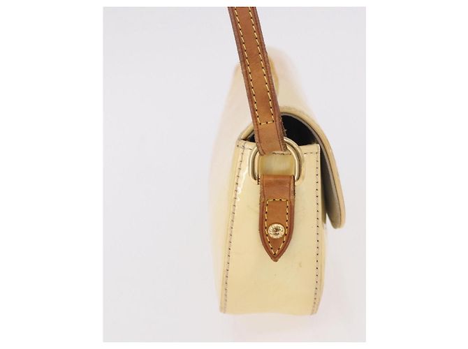 LOUIS VUITTON Monogram Vernis Malibu Street Bag Perle M91507 LV Auth BA13734 - vista 4