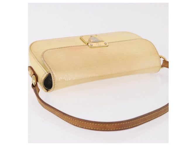 LOUIS VUITTON Monogram Vernis Malibu Street Bag Perle M91507 LV Auth BA13734 - vista 6