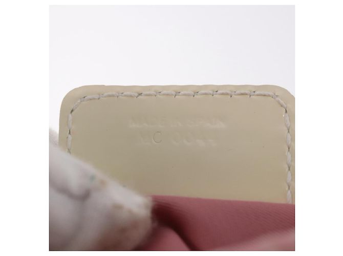 Borsa a tracolla Christian Dior Nylon Rosa Argento Auth mr2578A - vista 11