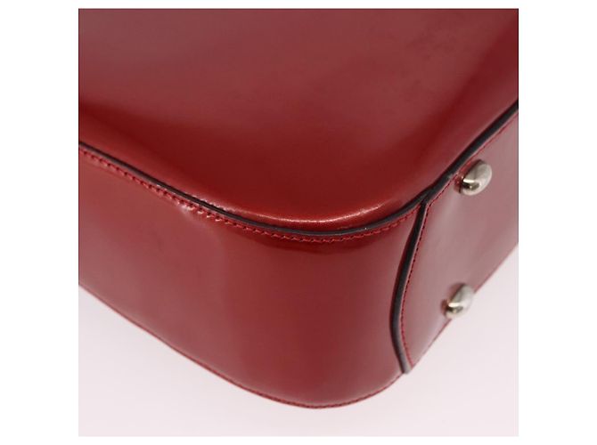 Céline Borsa a tracolla CELINE Star Ball in pelle vernice rossa oro Auth 189968A Rosso D'oro - vista 16