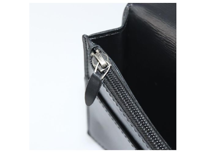 LOUIS VUITTON Epi Pochette Ceinture Waist Bag Black M52602 LV Auth ep15030 - vista 10