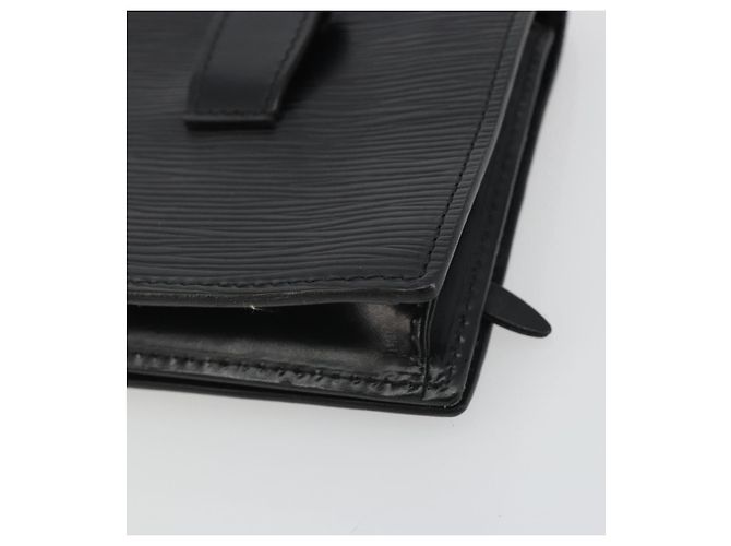 LOUIS VUITTON Epi Pochette Ceinture Waist Bag Black M52602 LV Auth ep15030 - vista 15