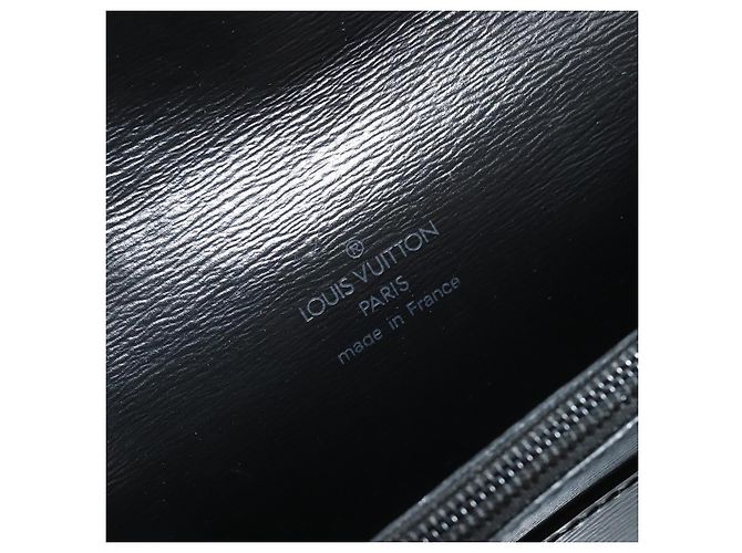 LOUIS VUITTON Epi Pochette Ceinture Waist Bag Black M52602 LV Auth ep15030 - vista 17