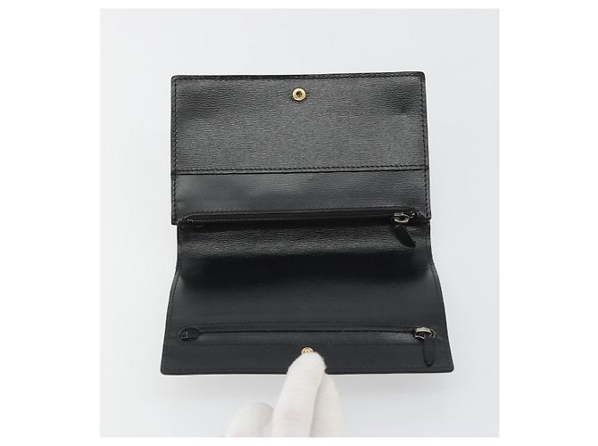 LOUIS VUITTON Epi Pochette Ceinture Waist Bag Black M52602 LV Auth ep15030 - vista 8