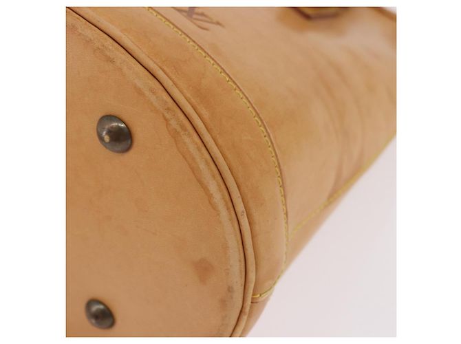 Bucket Borsa a tracolla LOUIS VUITTON Nomad in pelle PM Beige M85001 LV Auth 189289 - vista 16