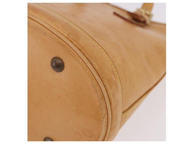 Bucket Borsa a tracolla LOUIS VUITTON Nomad in pelle PM Beige M85001 LV Auth 189289 - vista 18