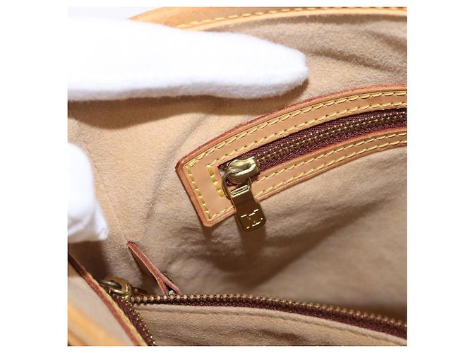 Bucket Borsa a tracolla LOUIS VUITTON Nomad in pelle PM Beige M85001 LV Auth 189289 - vista 25