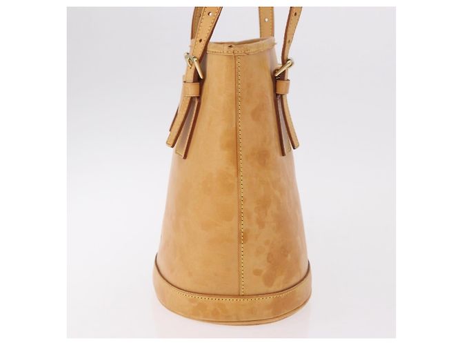 Bucket Borsa a tracolla LOUIS VUITTON Nomad in pelle PM Beige M85001 LV Auth 189289 - vista 5