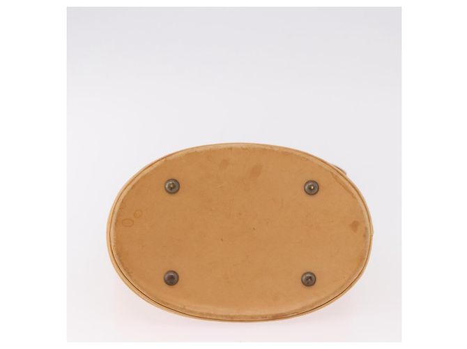 Bucket Borsa a tracolla LOUIS VUITTON Nomad in pelle PM Beige M85001 LV Auth 189289 - vista 6