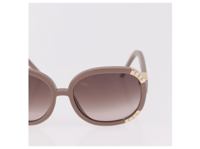 Gafas de sol VALENTINO Chloe de plástico 4 Set Black Beige Brown Auth BA13633 Castaño Negro - vista 11