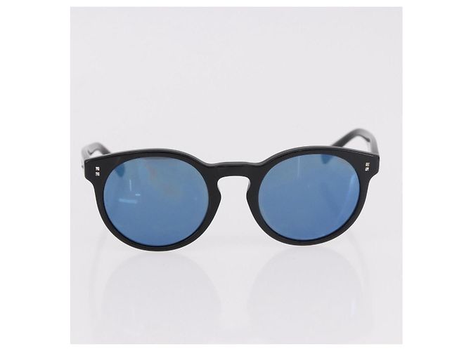 Gafas de sol VALENTINO Chloe de plástico 4 Set Black Beige Brown Auth BA13633 Castaño Negro - vista 20
