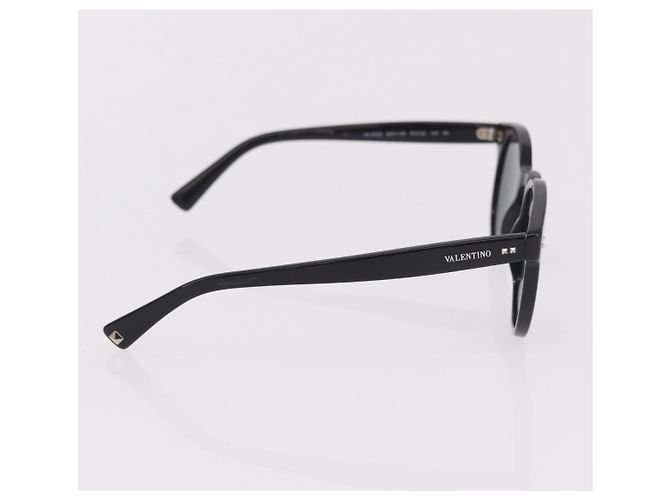 Gafas de sol VALENTINO Chloe de plástico 4 Set Black Beige Brown Auth BA13633 Castaño Negro - vista 25