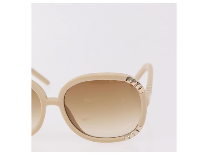 Gafas de sol VALENTINO Chloe de plástico 4 Set Black Beige Brown Auth BA13633 Castaño Negro - vista 5