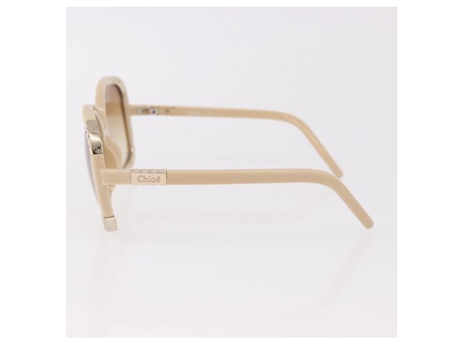 Gafas de sol VALENTINO Chloe de plástico 4 Set Black Beige Brown Auth BA13633 Castaño Negro - vista 6
