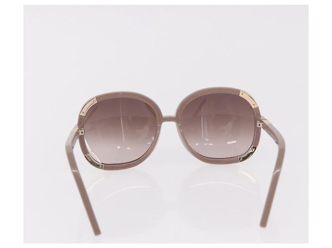 Gafas de sol VALENTINO Chloe de plástico 4 Set Black Beige Brown Auth BA13633 Castaño Negro - vista 9