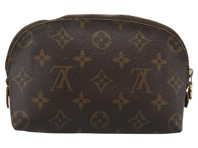LOUIS VUITTON Monogram Pochette Cosmetic PM Pochette Trucco M47515 LV Auth 190793 Monogramma - vista 2