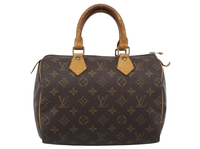 LOUIS VUITTON Borsa Monogram Speedy 25 M41528 LV Auth 188551A Monogramma - vista 13