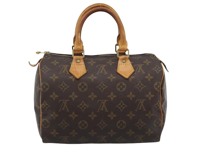 LOUIS VUITTON Borsa Monogram Speedy 25 M41528 LV Auth 188551A Monogramma - vista 2