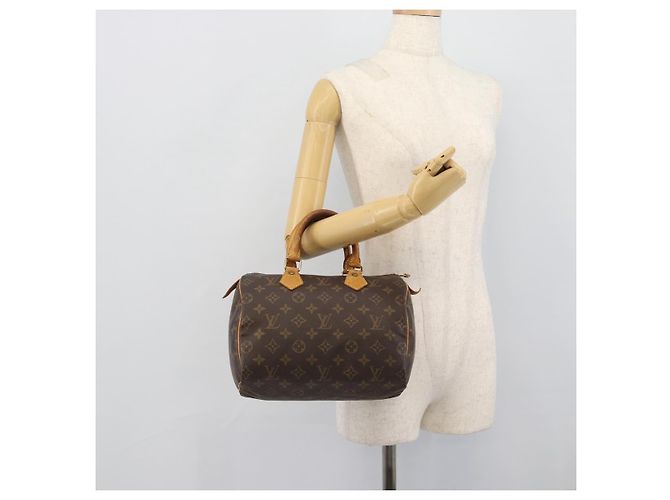 LOUIS VUITTON Borsa Monogram Speedy 25 M41528 LV Auth 188551A Monogramma - vista 20