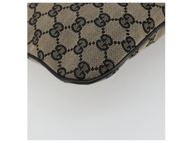 Borsa a tracolla GUCCI GG Canvas Navy Gold 019 0422 Auth 190278A D'oro Blu navy - vista 16