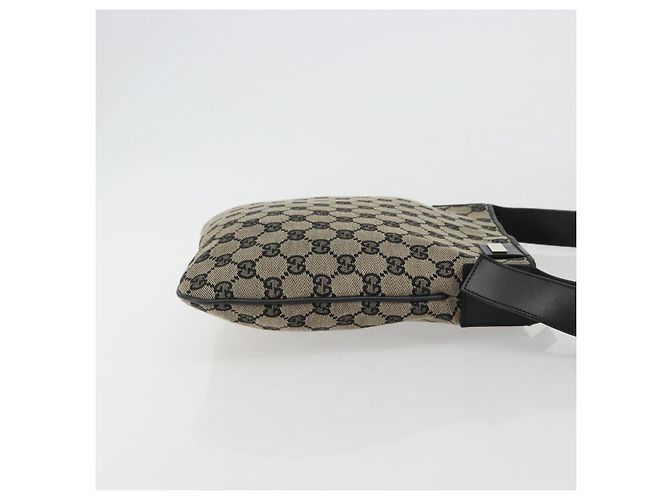 Borsa a tracolla GUCCI GG Canvas Navy Gold 019 0422 Auth 190278A D'oro Blu navy - vista 3