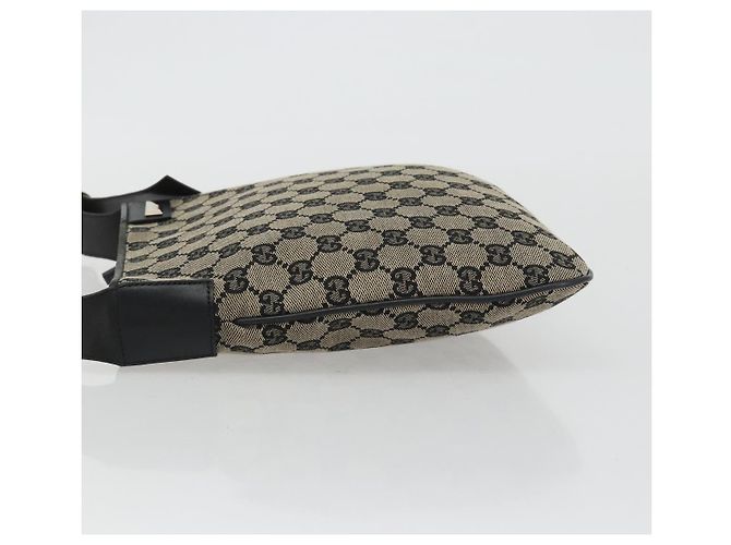 Borsa a tracolla GUCCI GG Canvas Navy Gold 019 0422 Auth 190278A D'oro Blu navy - vista 4
