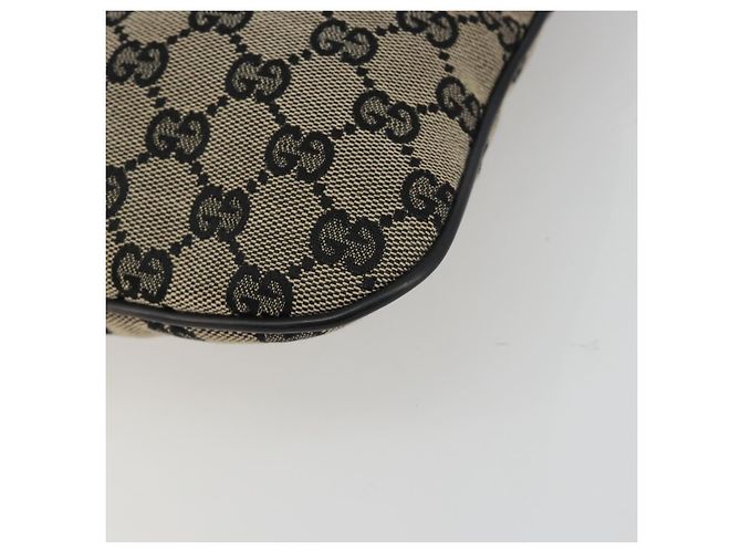 Borsa a tracolla GUCCI GG Canvas Navy Gold 019 0422 Auth 190278A D'oro Blu navy - vista 9