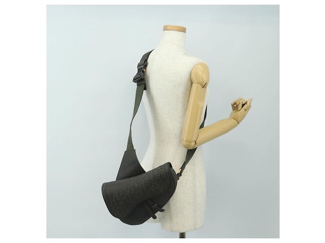 Christian Dior Trotter Canvas Saddle Bag DENIM TEARS Kooperation Auth 189721M - Ansicht 26