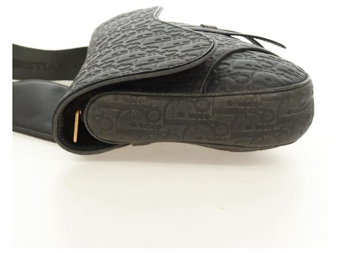 Christian Dior Trotter Canvas Saddle Bag DENIM TEARS Kooperation Auth 189721M - Ansicht 3