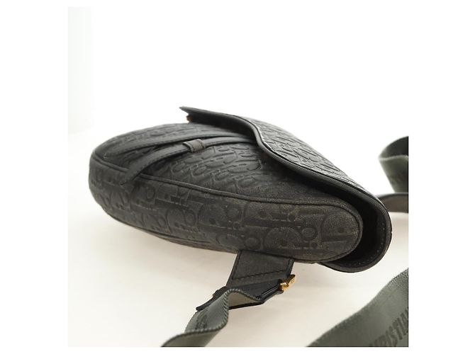 Christian Dior Trotter Canvas Saddle Bag DENIM TEARS Kooperation Auth 189721M - Ansicht 4
