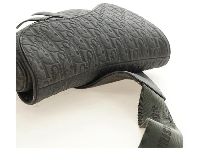 Christian Dior Trotter Canvas Saddle Bag DENIM TEARS Kooperation Auth 189721M - Ansicht 6