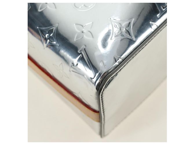 LOUIS VUITTON Specchio Monogram Neo PDV Bag 2way Silver M58755 LV Auth 189765SM Argento - vista 18