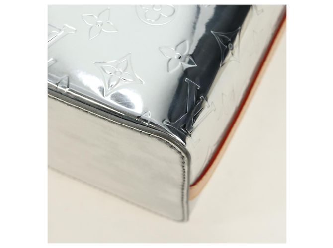 LOUIS VUITTON Specchio Monogram Neo PDV Bag 2way Silver M58755 LV Auth 189765SM Argento - vista 19